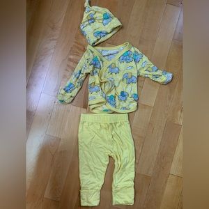 Little Sleepies 0-3 month outfit